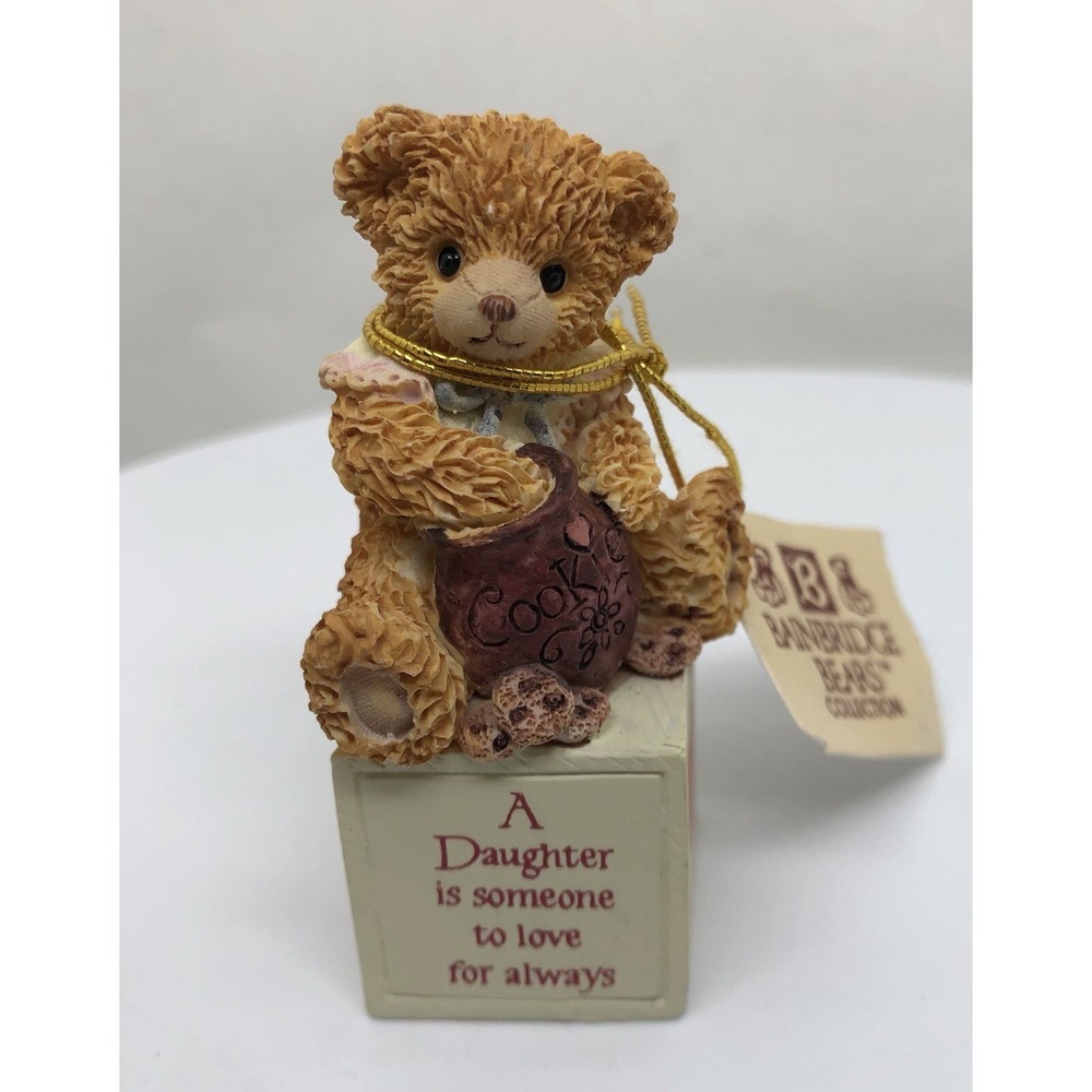 Bainbridge Bear Figure Daughter Saying Gift For Daughter From Parents,‎ Mom, Dad